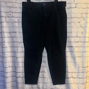 American Eagle The Dream Jean Plus Size Black Skinny Jeans Size 20 Short